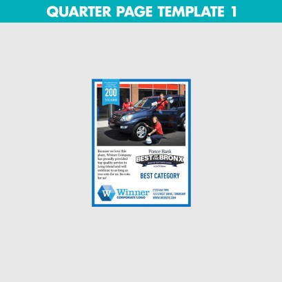 quarter page winners ad template 1